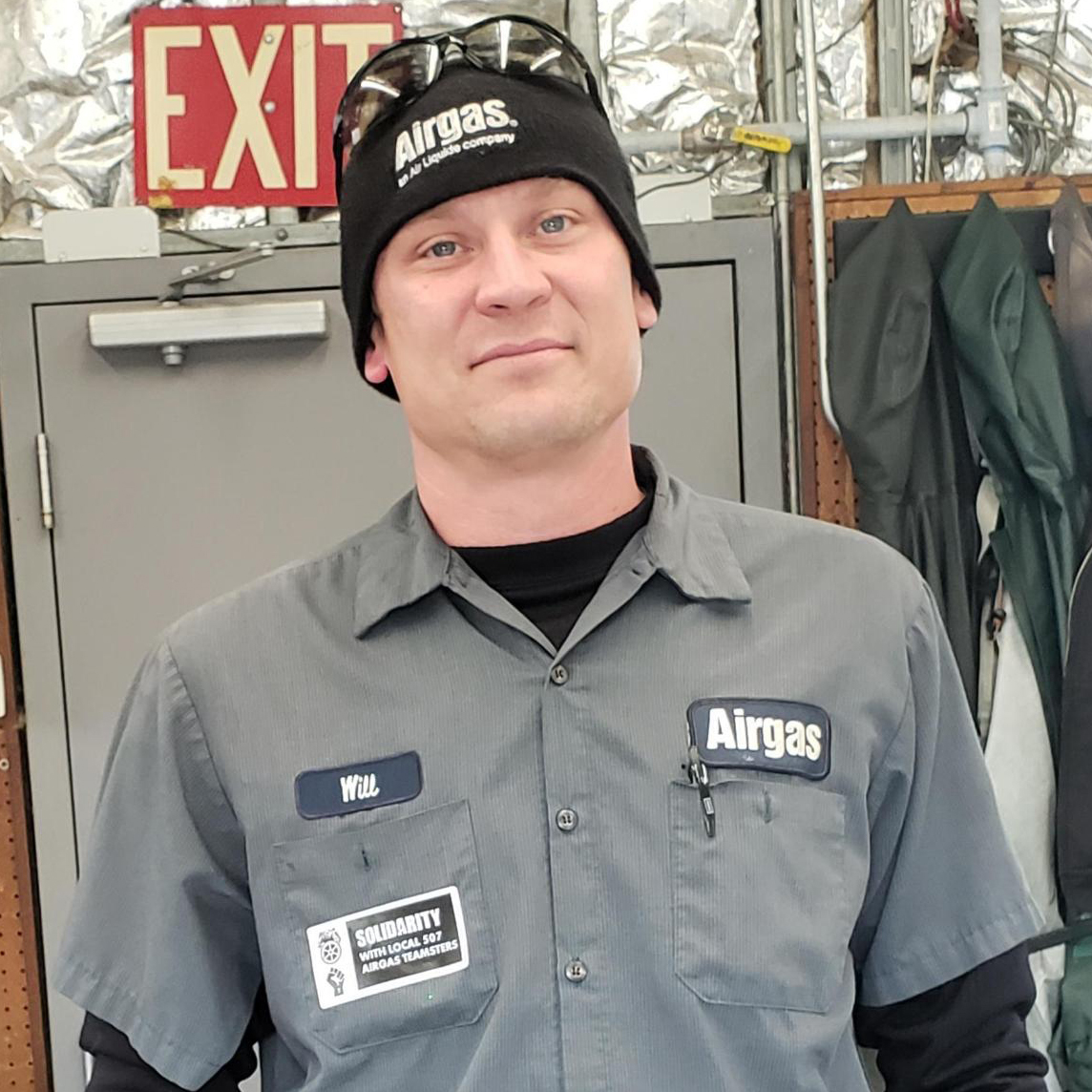 Local 710 Supports Airgas Workers Organizing with Local 507! The